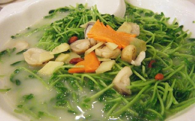 家常菜素食-上汤豆苗